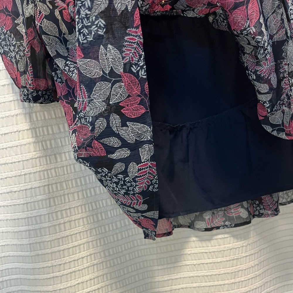 Loft button down floral dress - Picture 7 of 7